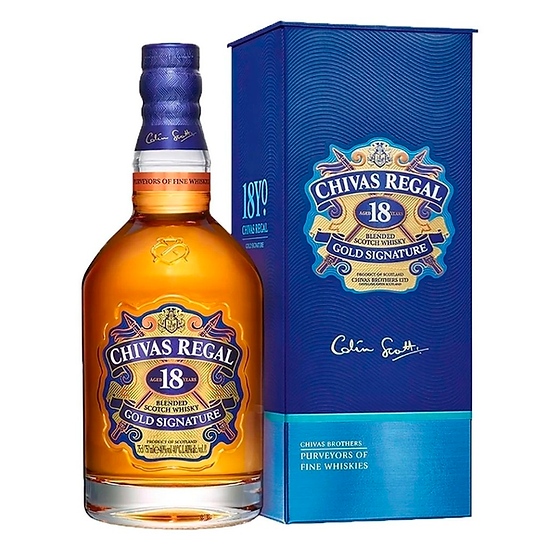 WHISKY CHIVAS 18Y 750ML X12