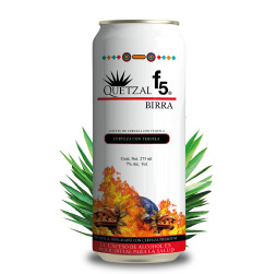 COCTEL CERVEZA CON TEQUILA QUETZAL 335ML