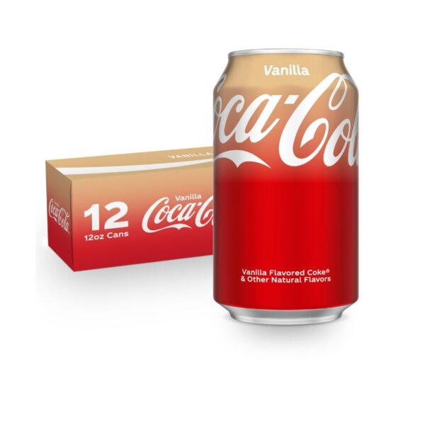 COCA COLA VAINILLA X355 ML X12U