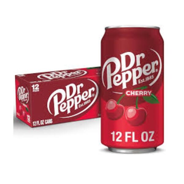 DR PEPPER CHERRY X355ML X 12U