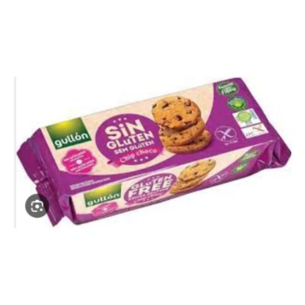 GULLON CHIP CHOCO SIN GLUTEN X125gr X12