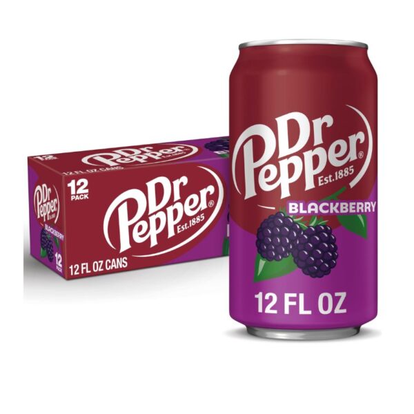 DR PEPPER BLACKBERRY X355 ML X 12U