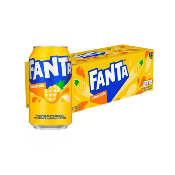 FANTA PIÑA X355 ML X 12U