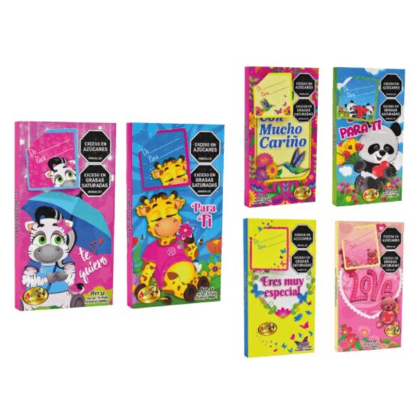TABLETA SENTIMIENTO X80gr X60u