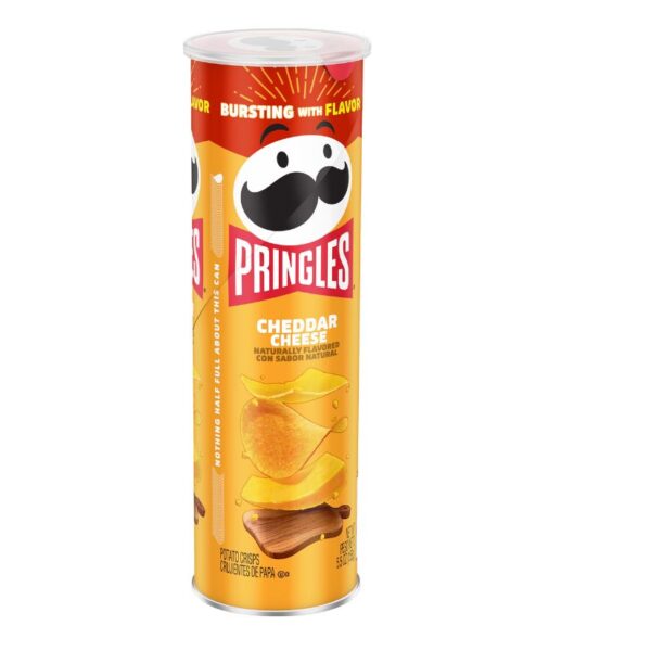 PRINGLES CHEDDAR CHEESE X158GR. X14UN