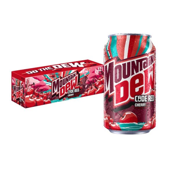 MOUNTAIN DEW CODE RED X355 ML X12U