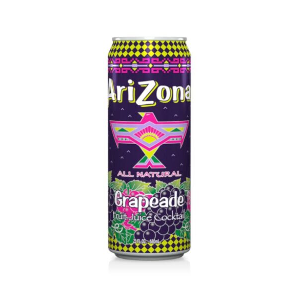ARIZONA GRAPEADE X650 ML X 24U