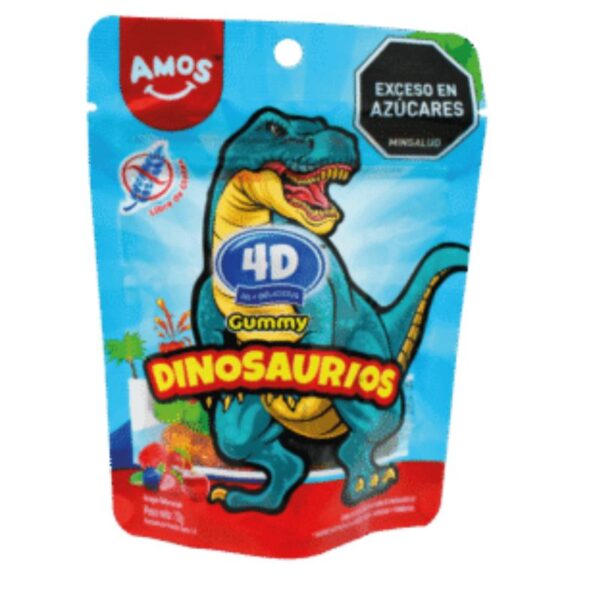 GOMAS AMOS 4D DINOS X72GR