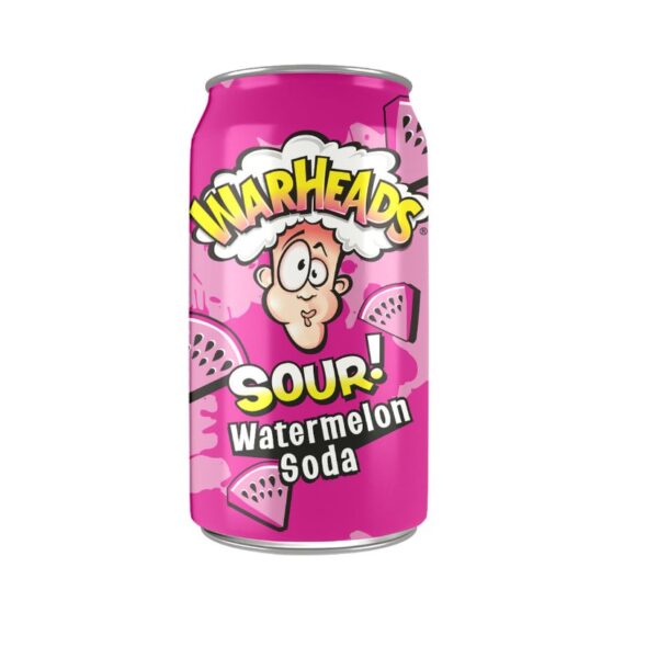 WARHEADS WATERMELON SODA X355 ML X 12U