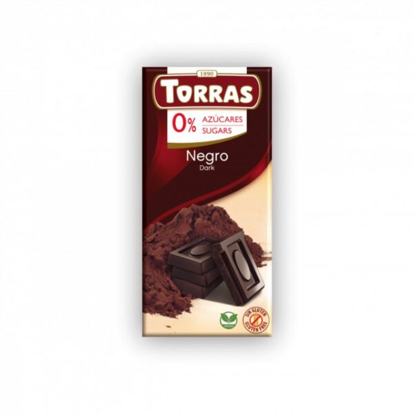 TAB TORRAS CHOCO NEGRO X75gr X12u
