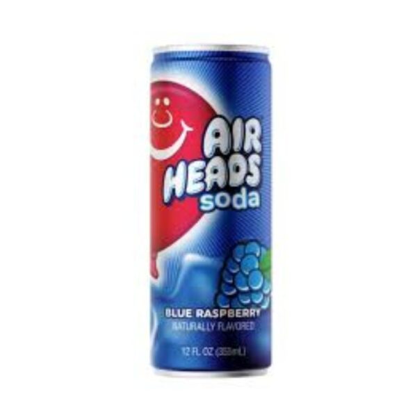 AIR HEADS SODA BLUE RASPBERRY 355 ML X 12U