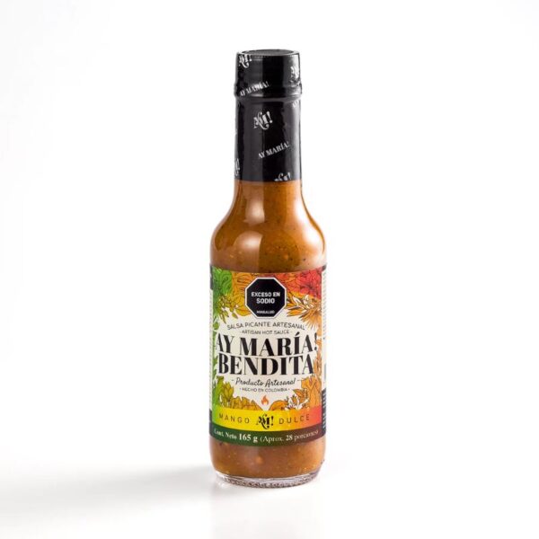 SALSA PICANTE AY MARIA MANGO DULCE X165GR X24U