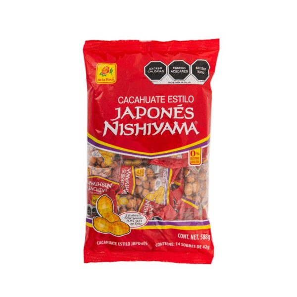 CACAHUATE JAPONES 42GR X 14 SOBRES
