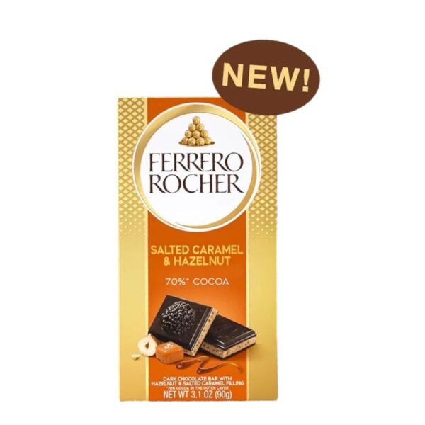 TABLETA FERRERO SALTED CARAMEL & HAZELNUT 90GR X8U.
