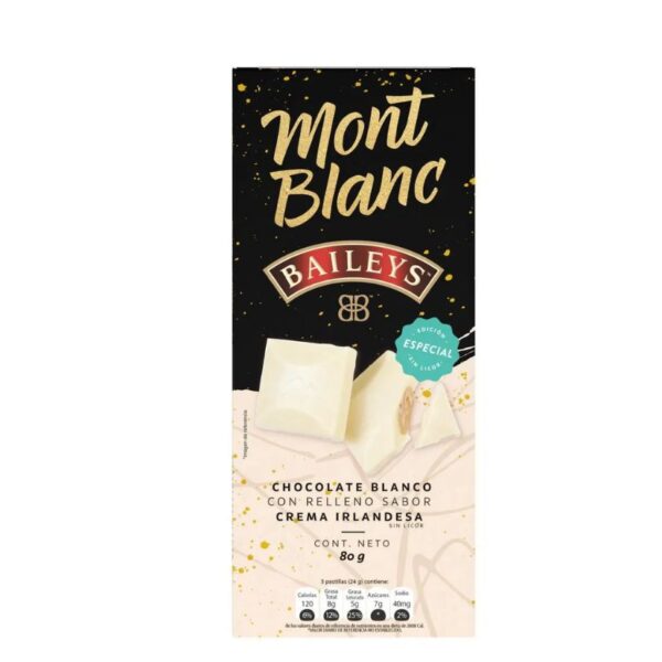 TABLETA MONTBLANC BAILEYS X80GR X10U