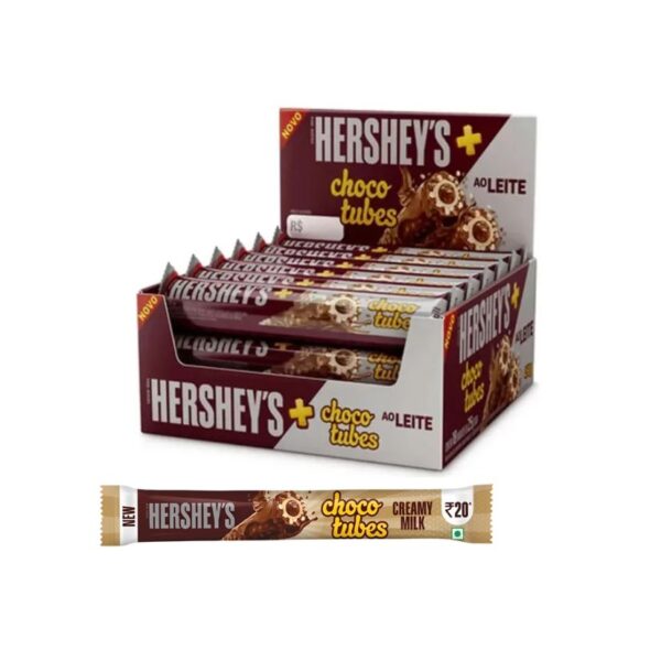HERSHEYS CHOCOTUBES MILK CHOCOLATE X15U X12DIS