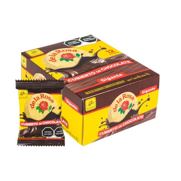 MAZAPAN DE CHOCOLATE DE LA ROSA X16U