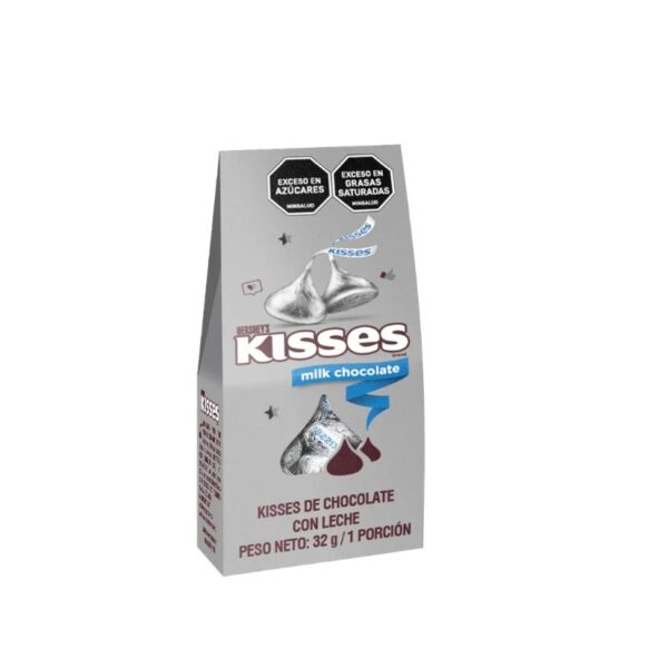 KISSES MILK CHOCOLATE X32 GR X12U