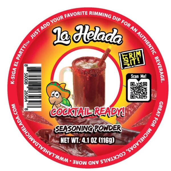 RIM DIP SEASONING POWDER LA HELADA X 116GR