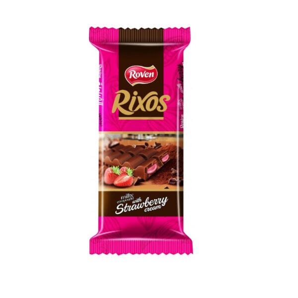 CHOCOLATINA RIXOS FRESA X24U X 6DIS