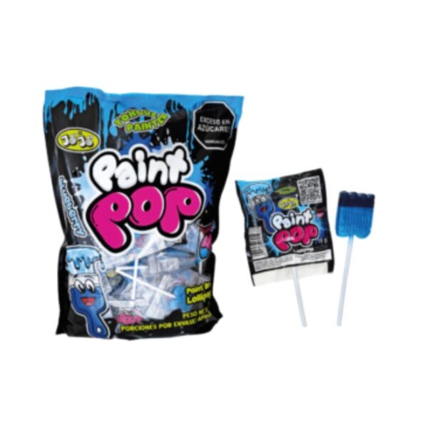 CHUPETA JOJO PINTA AZUL X50U X 24BLS