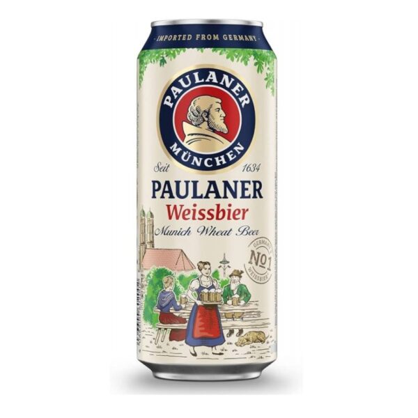 CERVEZA PAULANER WEISS LTA X500 ML X24U