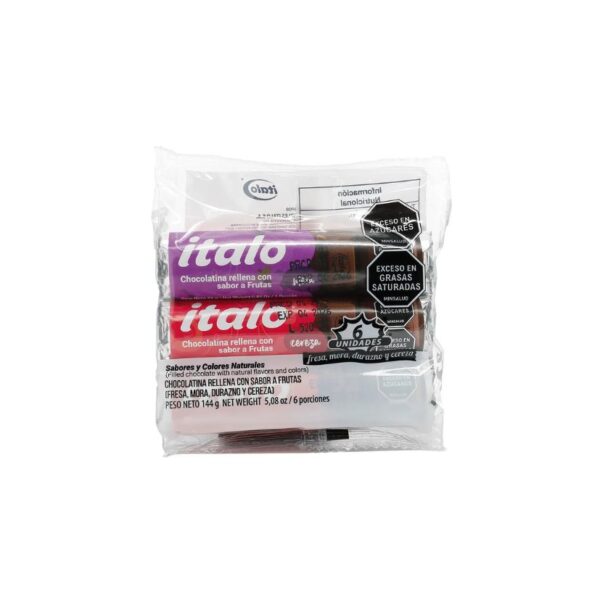 CHOCOLATINA RELLENA 144GR X6U X20