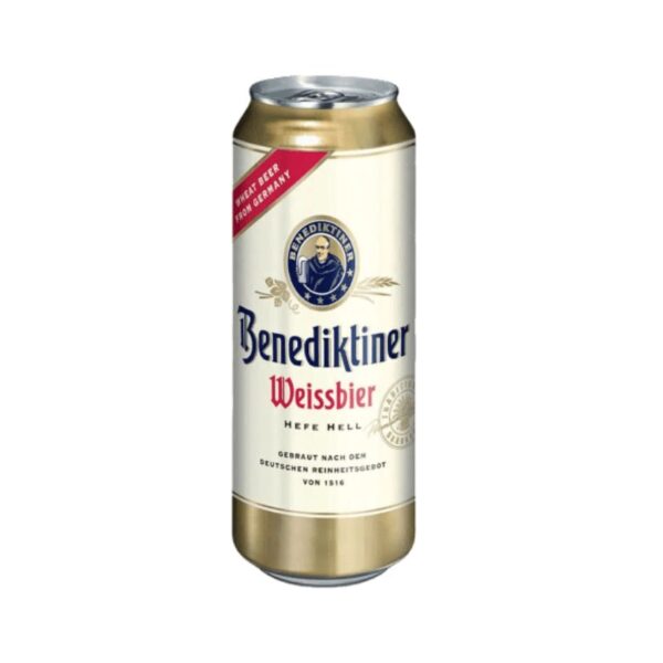 CERVEZA BENEDIKTINER WEISSBIER LATA X500ML X24U