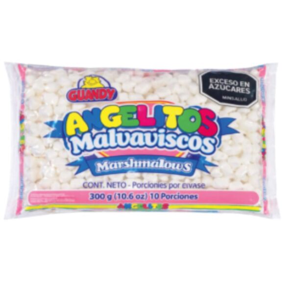 MASMELO ANGELITOS MINI BLANCO X300GR X20BLS