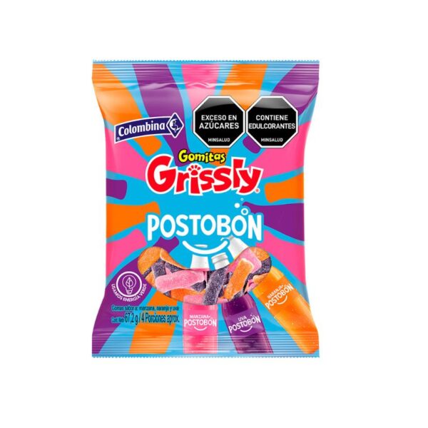 GOMAS GRISSLY POSTOBON 67,2GR X24U