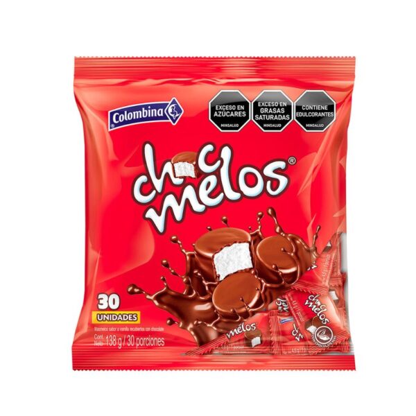 CHOCMELOS EMPAQUE INDIVIDUAL X30U X18BLS