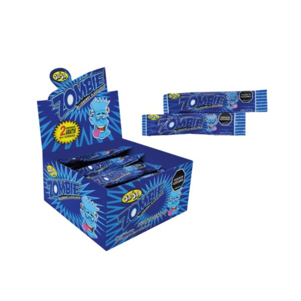 JOJO FRUNA ZOMBIE MORA AZUL 9GR X50U X 24DIS