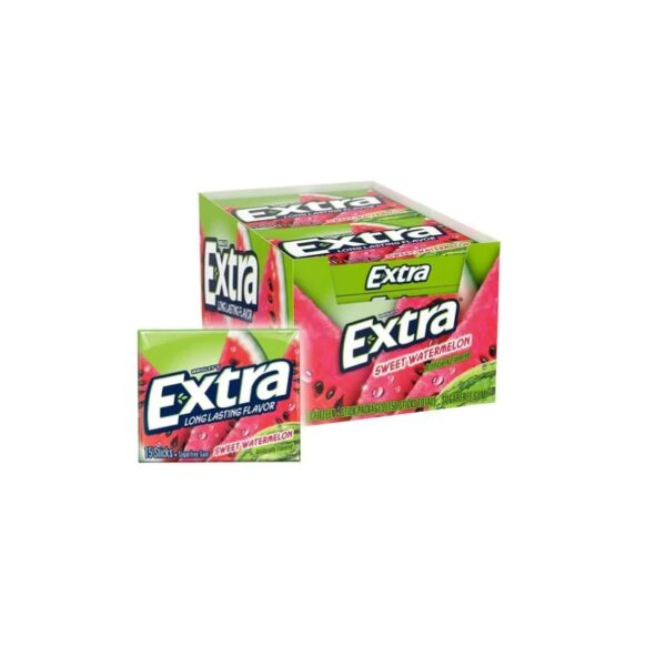 CHICLE EXTRA SANDIA X10U X12DIS