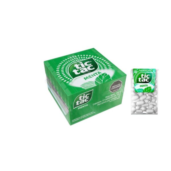 TIC TAC MENTA X12U X24 DIS