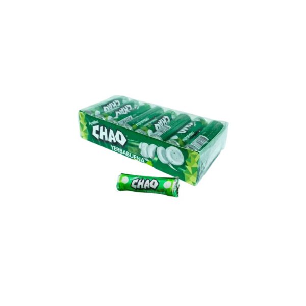 PASTILLAS CHAO YERBABUENA X16U X12DIS