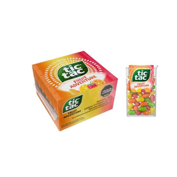 TIC TAC FRUIT ADVENTURE X12U X24 DIS