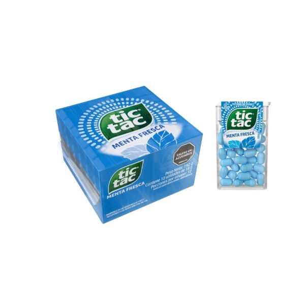 TIC TAC MENTA FRESCA X12U X24 DIS
