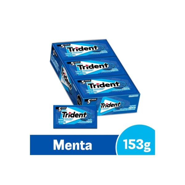TRIDENT 5´S MENTA X18U X30 DIS