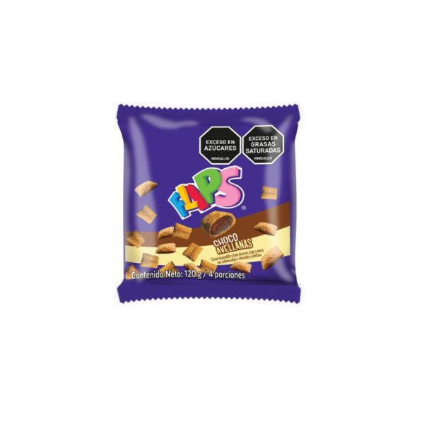 CEREAL FLIPS CHOCO AVELLANA 120GR X14U