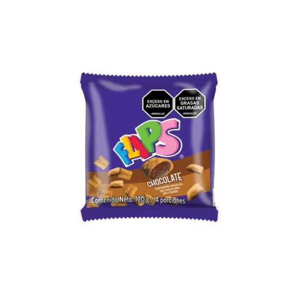 CEREAL FLIPS CHOCOLATE 120GR X14U