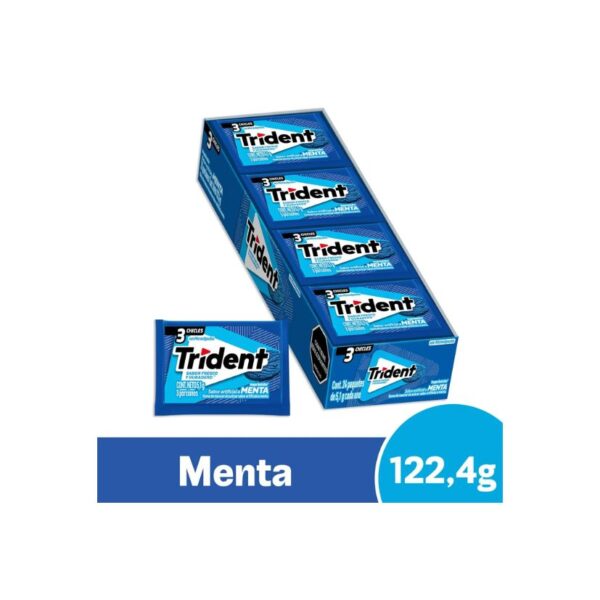 TRIDENT 3´S MENTA X24U. X30DIS