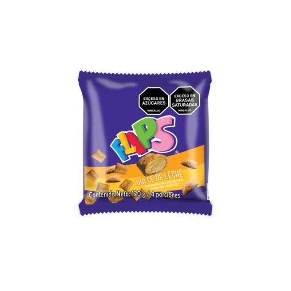 CEREAL FLIPS DULCE DE LECHE 120GR X14U