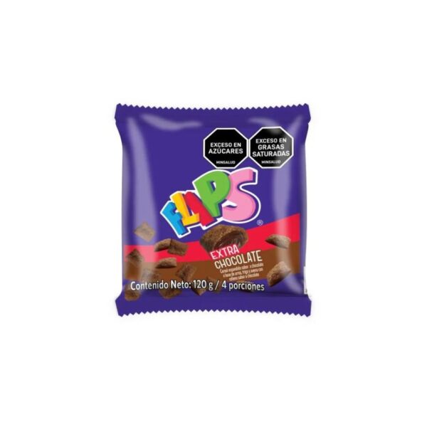 CEREAL FLIPS EXTRA CHOCOLATE 120GR X14U