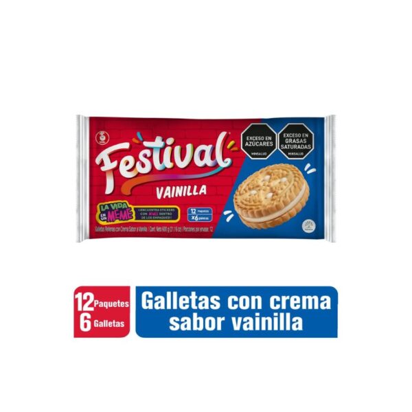 FESTIVAL VAINILLA X6 X12 X24BLS