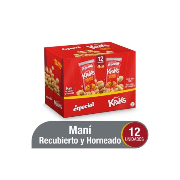 MANI ESPECIAL KRAKS 30GR X 12U X 8 DIS