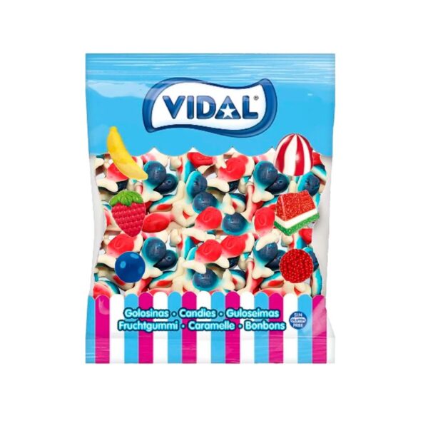 BALLENA RELLENA VIDAL 1 KG X12BLS