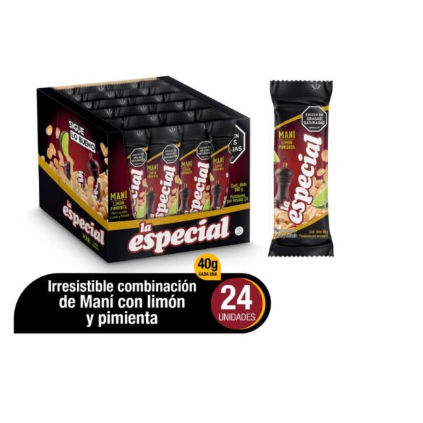 MANI LA ESPECIAL LIMON PIMIENTA X24U X8DIS