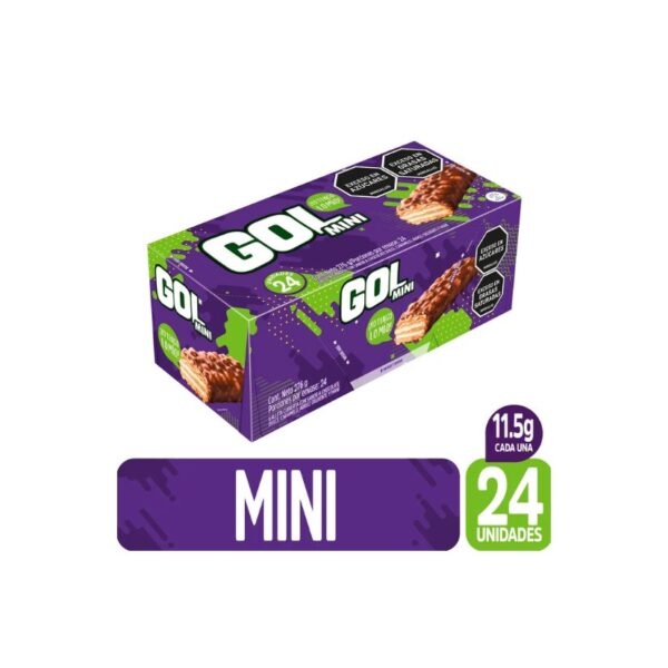 CHOCOLATINA GOL MINIS X 24U X 12DIS