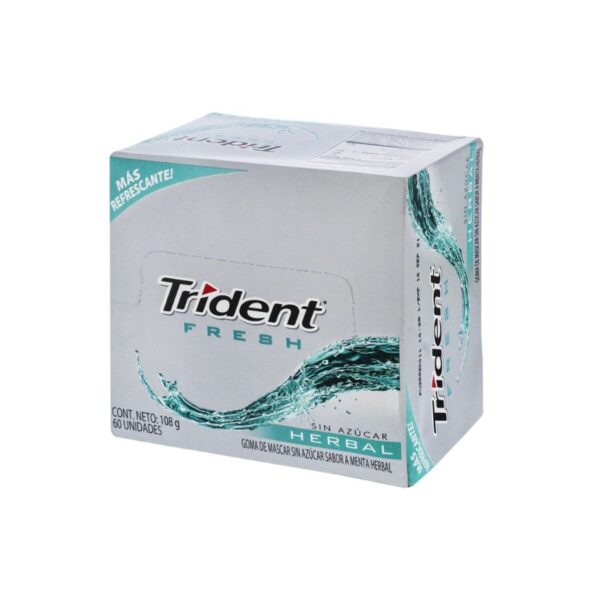 TRIDENT 1´S FRESH HERBAL X60U X40DIS