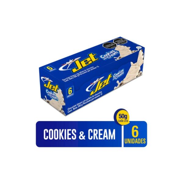 JET COOKIES & CREAM X 6U X18DIS
